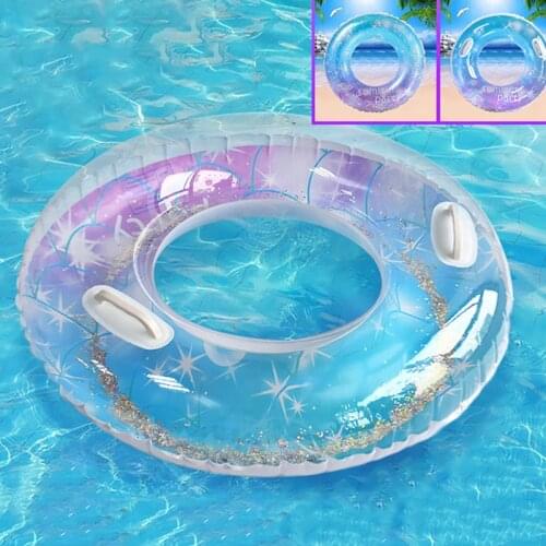 Inflatable Pool Floats Colorful Pool Floaties Beach Floaty Toys Baby Swimming Ring for Outdoor Swimming Pool jlrr