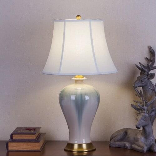 Large Kiln Change The shadow of Distant Mountains Warm-Heart Art Table Lamp