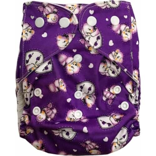 Newst Print Solid CLOTH DIAPERS Elastic Waist Reusable Washable Cloth Diapers nappies With Inserts 200 Pcs Free Shipping