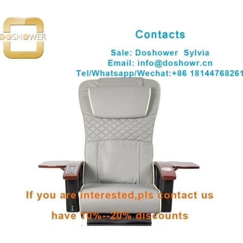 Full body massage chair sit with pu leather cover for pumpless pedicure chairs