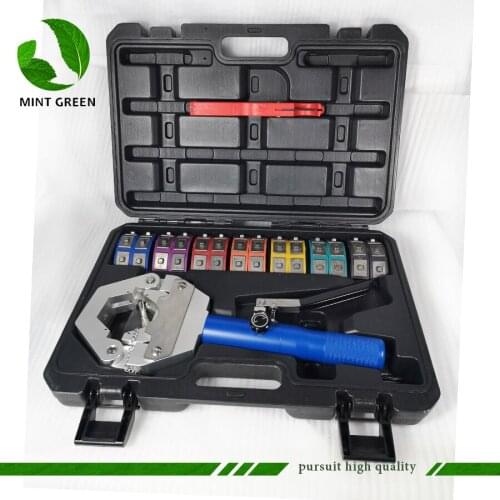 Automotive Air Conditioning Portable Tube Press Small Hydraulic Buckle Press Tube Joint Clamp Manual Cold Air Tube Beer Tube