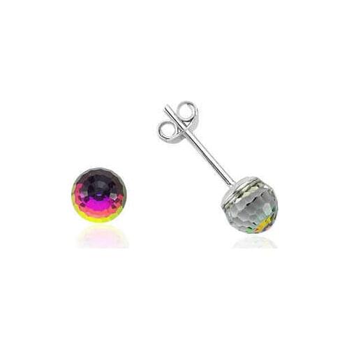 Tevuli 925 Sterling Silver Colorful Lady Earrings