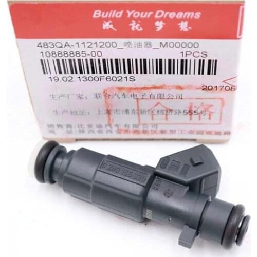 Engine Fuel injector For BYD F6 S6 M6 G6 1.8L/2.0L 483QA/483QB Engine 483QA-1121200