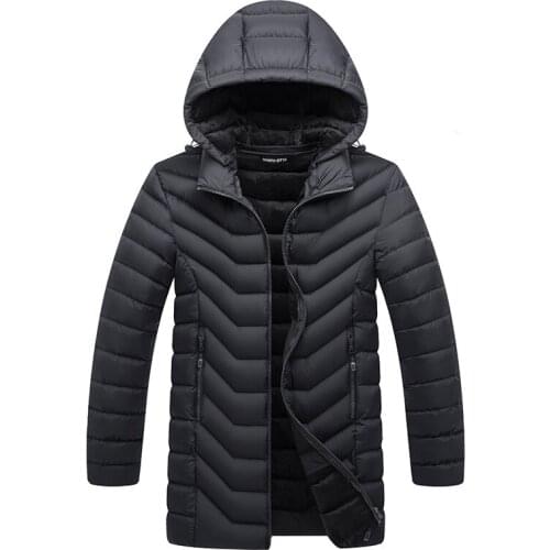 Yutwpez Men's Long Parkas