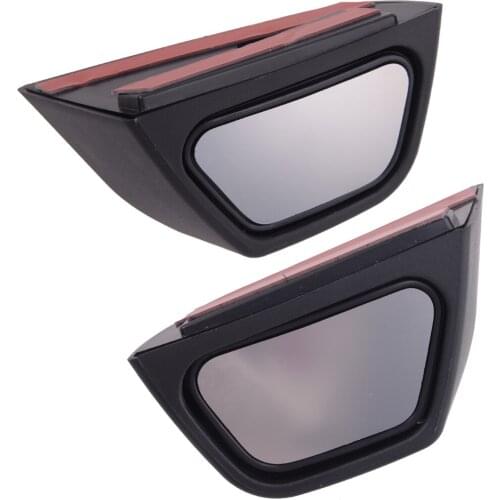1 Pair Rearview Blind Spot Assist Mirror Car ABS Black Fit for Suzuki Jimny 2020 2019 2018