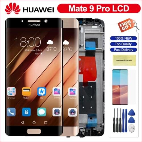 5.5" LCD For Huawei Mate 9 Pro Mate9 Pro LCD Display Touch Screen Panel Digitizer Replacement For Huawei Mate9 Pro Lcd Display