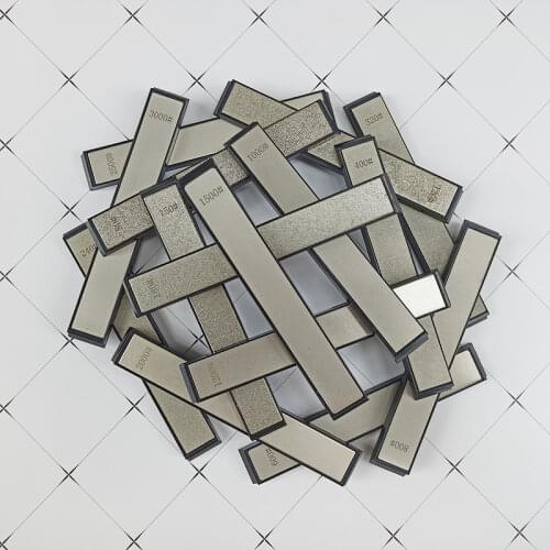 FREE LEATHER Diamondnal Knife Sharpener Replacement Fixed Angle Sharpening Stone System Grinding Bar Diamond Whetstone Oil Stone