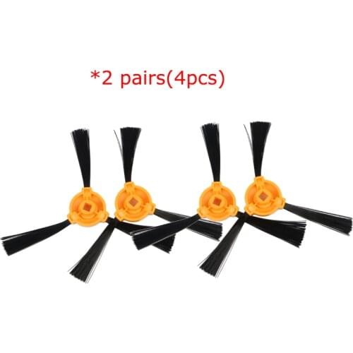 4pcs / lot (2 Pairs) Side Brush for CONGA EXCELLENCE Robotic Vacuum Cleaner Parts