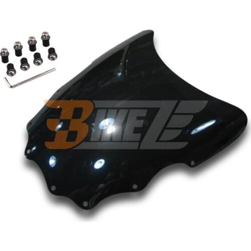 Black Windshield fits for Kawasaki EX500 GPZ 500 94-99 00 01 02 03 04 Ninja 500R