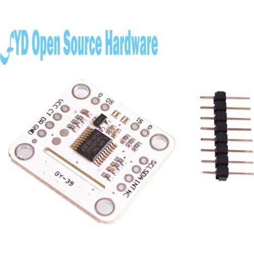 GY-39 serial port MAX44009 light intensity BME280 temperature and humidity atmospheric pressure sensor module