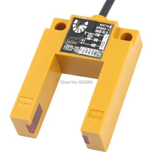 Diffuse Groove Type Photoelectric Switch Photo Sensor NPN NO 3-Wire 10-30V DC 200mA 30mm Detection E3S-GS30E4 Discount