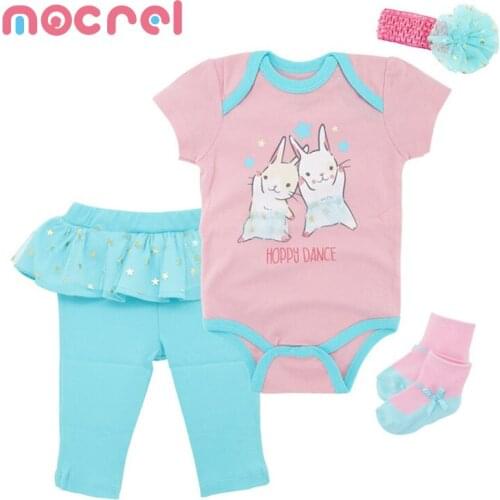 Cartoon Han Edition Dress Summer Infant Suit Cotton Baby Female Children Suit Clothes For Girls Baby Boy Summer Girls Clothing