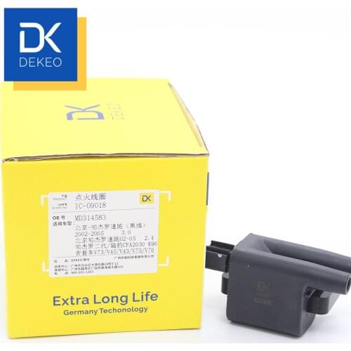 DEKEO Ignition Coils For Mitsubishi pajeroV73 3.0L 6G72 pajero sport 2.4L 4G64S4M 3.0L 6G72 MD314583