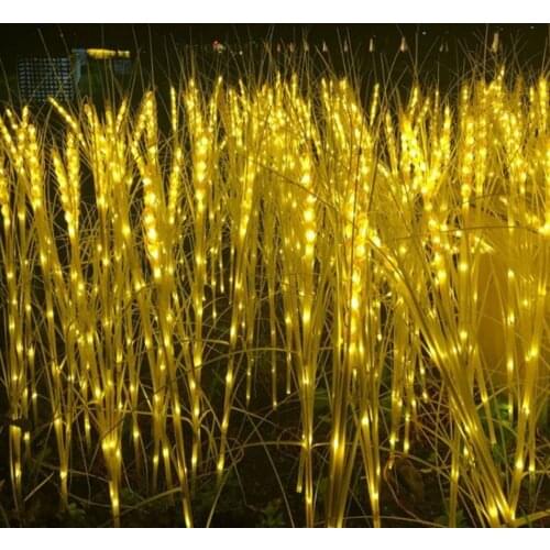 2021 NEW Wheat seedling led lamps decoration lamp reed lamp decoration lamp outdoor christmas lights 10pcs
