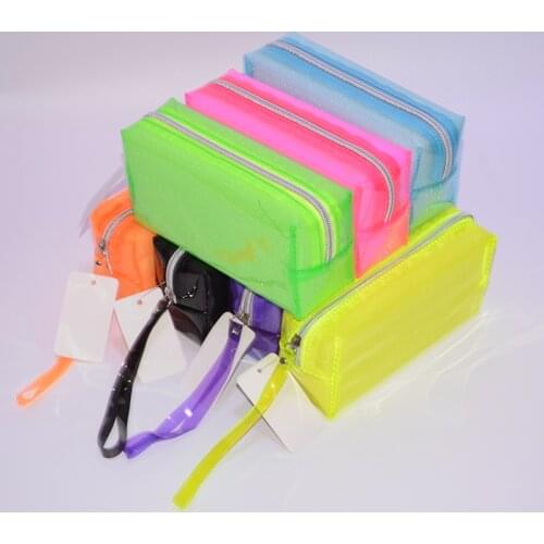 Pencil bag case school bags supplies trousse scolaire stylo papelaria estuches transparent pencilcase cute estojo escolar