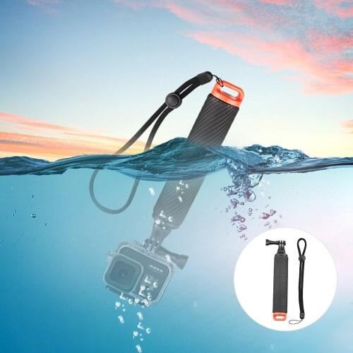 Float Hand Grip Buoyancy Rod Pole Stick Monopod for Gopro 9 8 7 6 5 4 Non-slip Diving Handle for OSMO Action Camera Accessories
