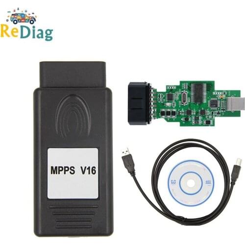 Professional ECU Chip Tuning Tool MPPS V16 for EDC15 EDC16 EDC17 OBD2 ECU Diagnostic Tool Read/write flash Multi-language