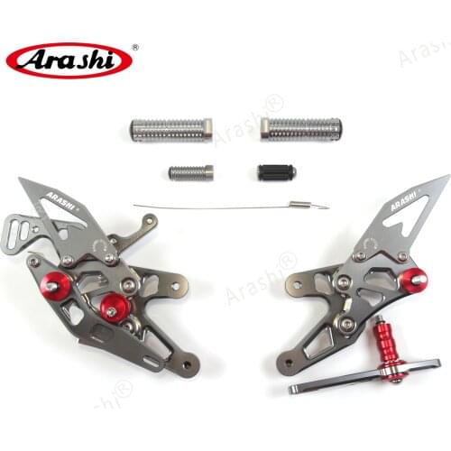 ARASHI S1000R 2017-2019 NC Adjustable Footrests Foot Pegs Motorbike Rearset Footrest Accessories For BMW S 1000 R 2017 2018 2019