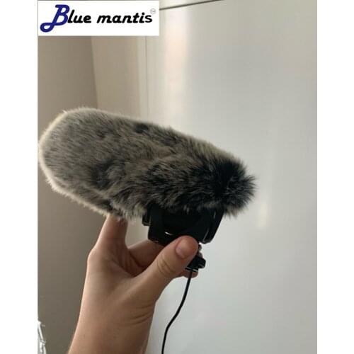 For RODE videomic pro VMP Voice Recording Pen Outdoor Wind Cover Shield Furry Windscreen Windshield Muff Microphones