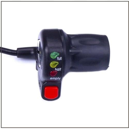 Turn handle electric bicycle electric bicycle mountain bike with switch power display half grip turn speed governor