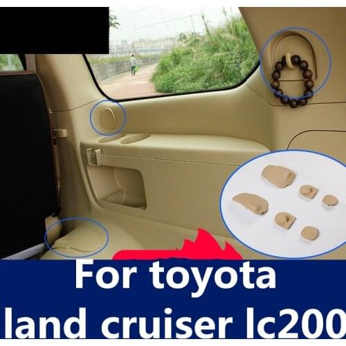 Third row seat screw hole cover rear row plug hole cover interior modification accessories For toyota land cruiser lc200