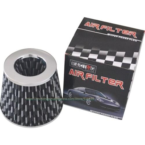 High Performance black-gray Auto Cold Air Intake Universal Racing Car Air Filter