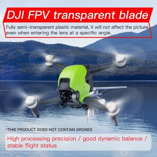 High Quality DJI FPV Crossing Aircraft Transparent Blade Propellers For DJI FPV Drone Accessory In Stock In Stock