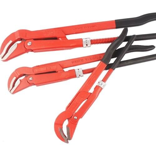 1/1.5/2-inch S-Type Pipe Wrench Hand Plumbing Tool