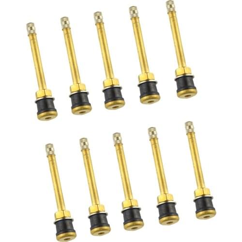 10pcs TR571 Tubeless Valve Stem 5/8'' (16mm) Rim Hole Tire Repair Parts