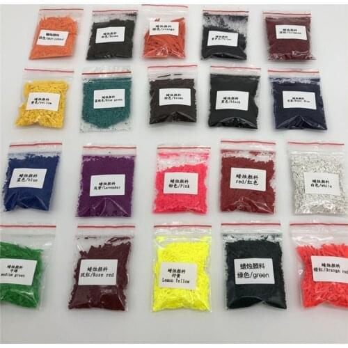 2g /bag Candle Dye Paints For Soy Wax Candle Oil Colour Coloring Dye Candle Making Supplies Eid Mubarak DIY Gifts Party