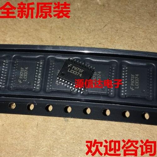 New original 74LCX374MTCX screen printing: LCX374 TSSOP-20 imported from stock