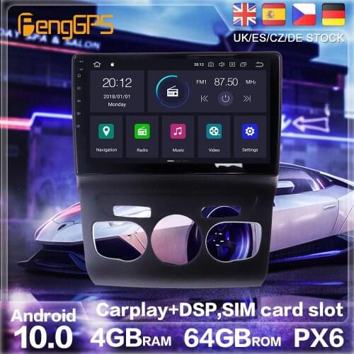 Android 10.0 Radio Stereo GPS For For Citroen C4 2 B7 2013, 2014, 2015 Car DVD Player GPS navigation Multimedia Auto IPS radio