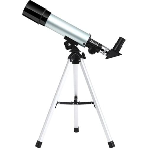 Astronomical Telescope Compact Portable Telescope of 90X Magnification with Adjustable Tripod for Kids Beginners