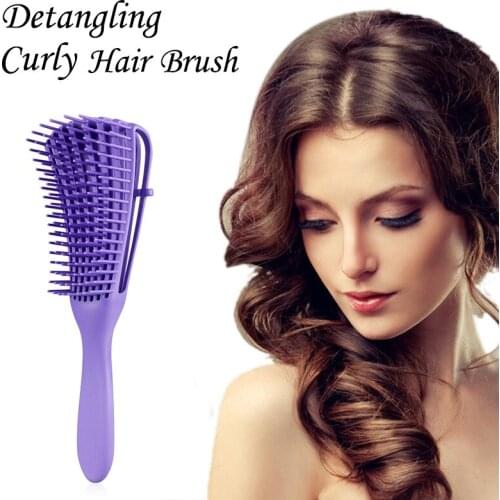 CestoMen Octopus Brush Free Shipping Detangling Hairbrush Scalp Massage Comb Salon Styling Tool Octopus Brush For Curly Wet Hair
