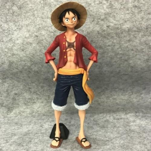 Large Standing Luffy Action Figures 23cm PVC Model Boxed Toys