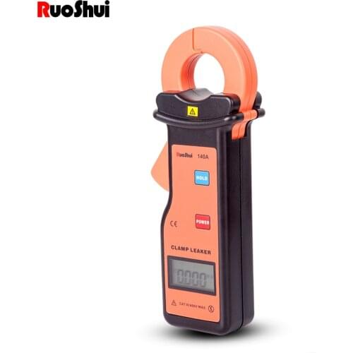 RuoShui 140A Digital Multimeter Leakage Clamp Meter Leaker On-line Measurement Amperimetro Data Show AC60A Multimetro Electrical