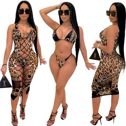 Cutubly Leopard Swimwear