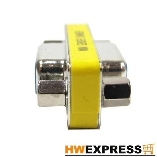 DB9 Female/Female Mini Gender Changer - Coupler