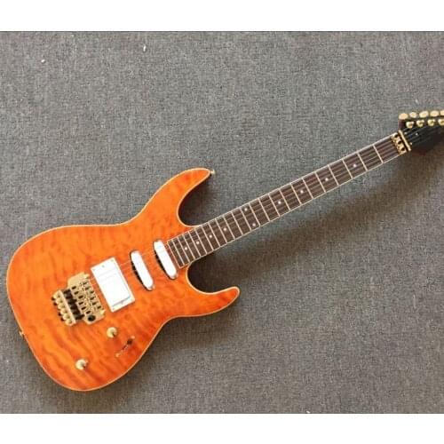 2019 new + factory + Sur MK1 electric guitar 22 frets quilted maple top Sur deluxe electric guitar Free Shipping Suer Guitar