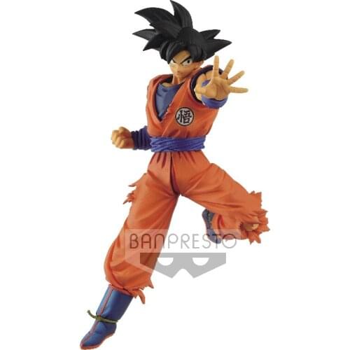BANDAI Banpresrto DRAGON BALL Ultra Warriors 2 Relative justice Son goku Original genuine Anime Toys Figure