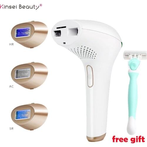 3 in 1 500000 pulsed IPL Laser Hair Removal Device Permanent Hair Removal IPL laser Epilator Armpit Hair Removal machine
