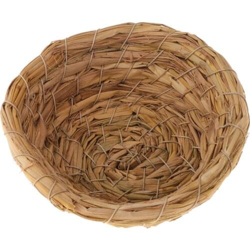 Woven Grass Bird Nest Birdhouse/Hatching Breeding House for Swallow