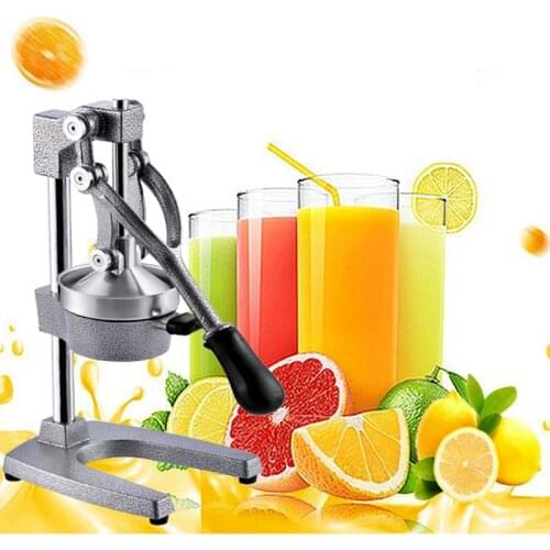 Lightweight and portable household manual juicer detachable cleaning stainless steel squeeze juicer