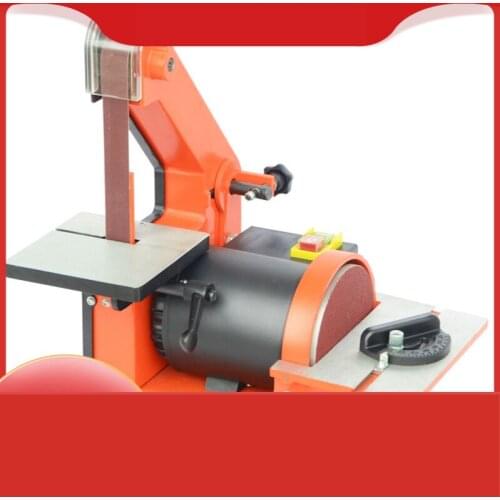 350W Copper Motor Knife Grinder Chamfering Machine Belt Sander Sanding Machine for Woodworking Metal Grinding / Polisher