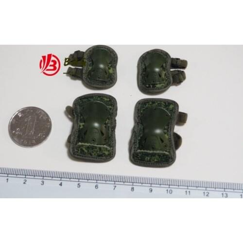 1/6 of the Action Figures Model DAMTOYS DAM 78070 Knee and elbow pads