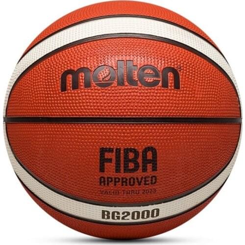 2021 Molten Outdoor Indoor High quality Basketball rubber Materia Official Size7/6/5 abrasion resistant Basketball with needle