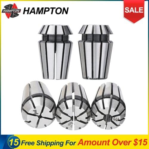 ER11 Spring Collet Chuck 1/1.5/2/2.5/3/3.5/4/4.5/5/5.5/6/6.5/7mm CNC Router Spring Chuck For CNC Router Milling Cutter