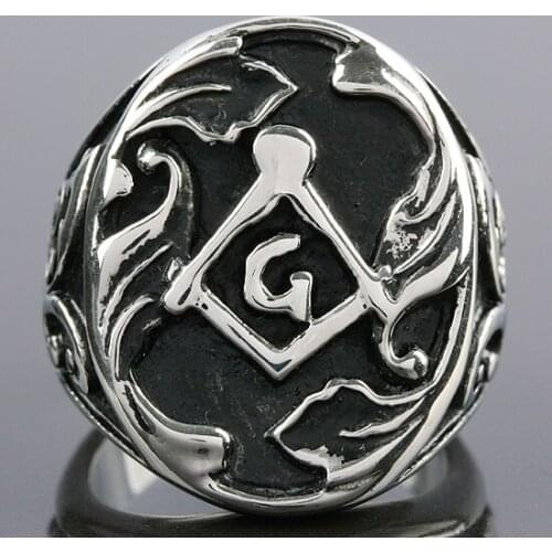 Geometry Pattern Stainless Steel Ring Engagement Wedding Gifts For Men Women Chic Jewelry