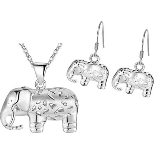 Thick jewelry 925 wholesale fashion accessories for women sterling-CZ-jewelry brinco wedding set Luxury Girls