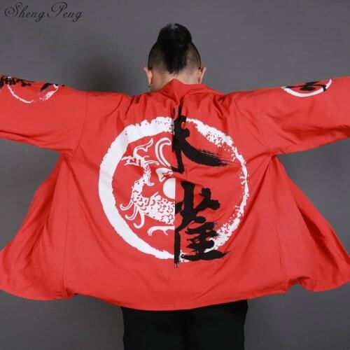 Traditional japanese mens clothing yukata men traditional japanese kimonos traditional chinese clothing for men Q677